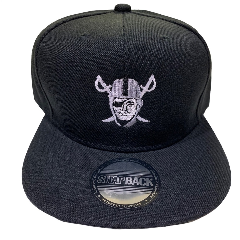 Raiders hat embroidered logo Raider hat unique Raiders gift